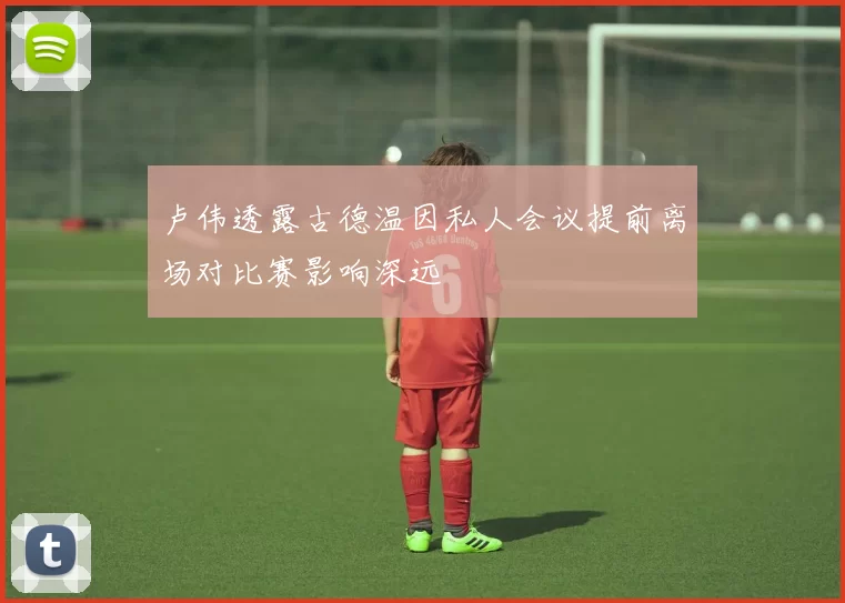 卢伟透露古德温因私人会议提前离场对比赛影响深远